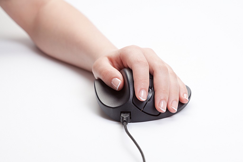 using mouse with left hand
