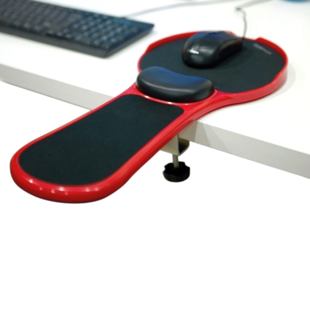 mouse pad with memory foam wrist rest