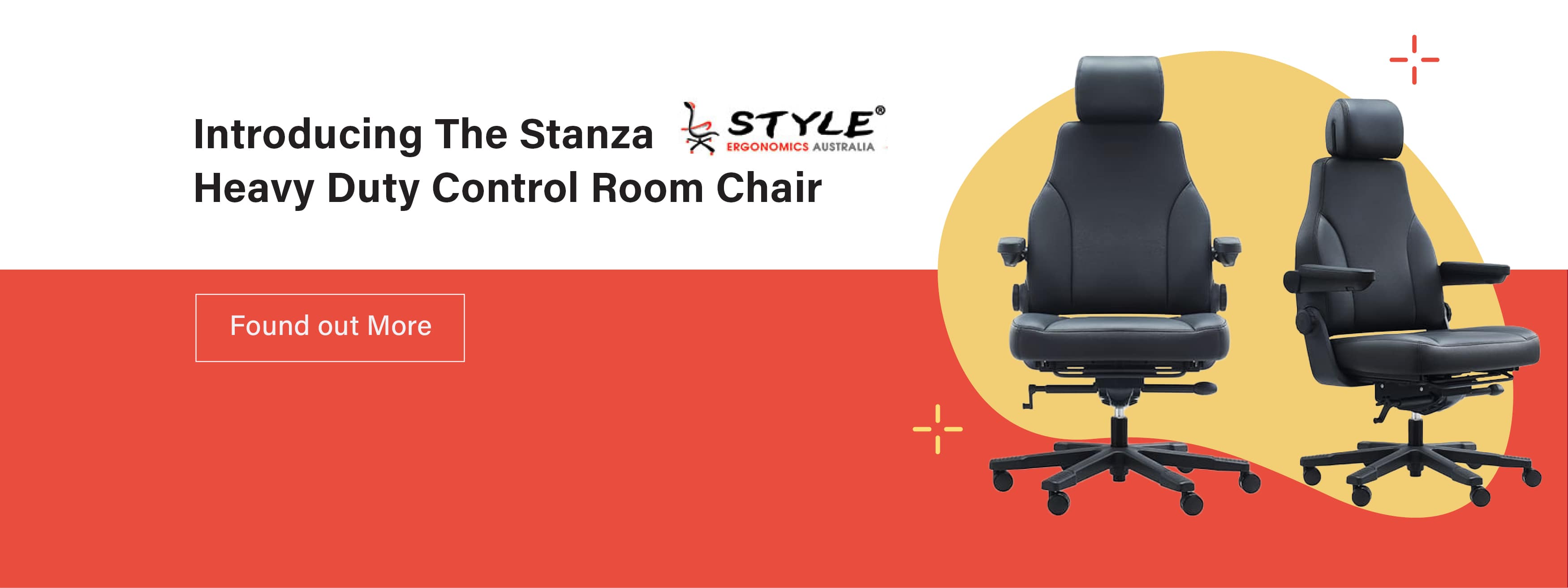 Introducing the Stanza Heavy Duty Control Room Chair